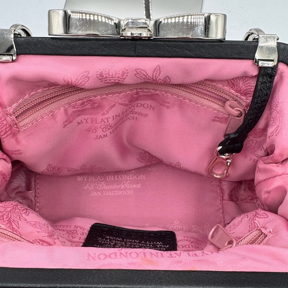 My Flat in London Mini Madison Black Handbag - Picture 10 of 10